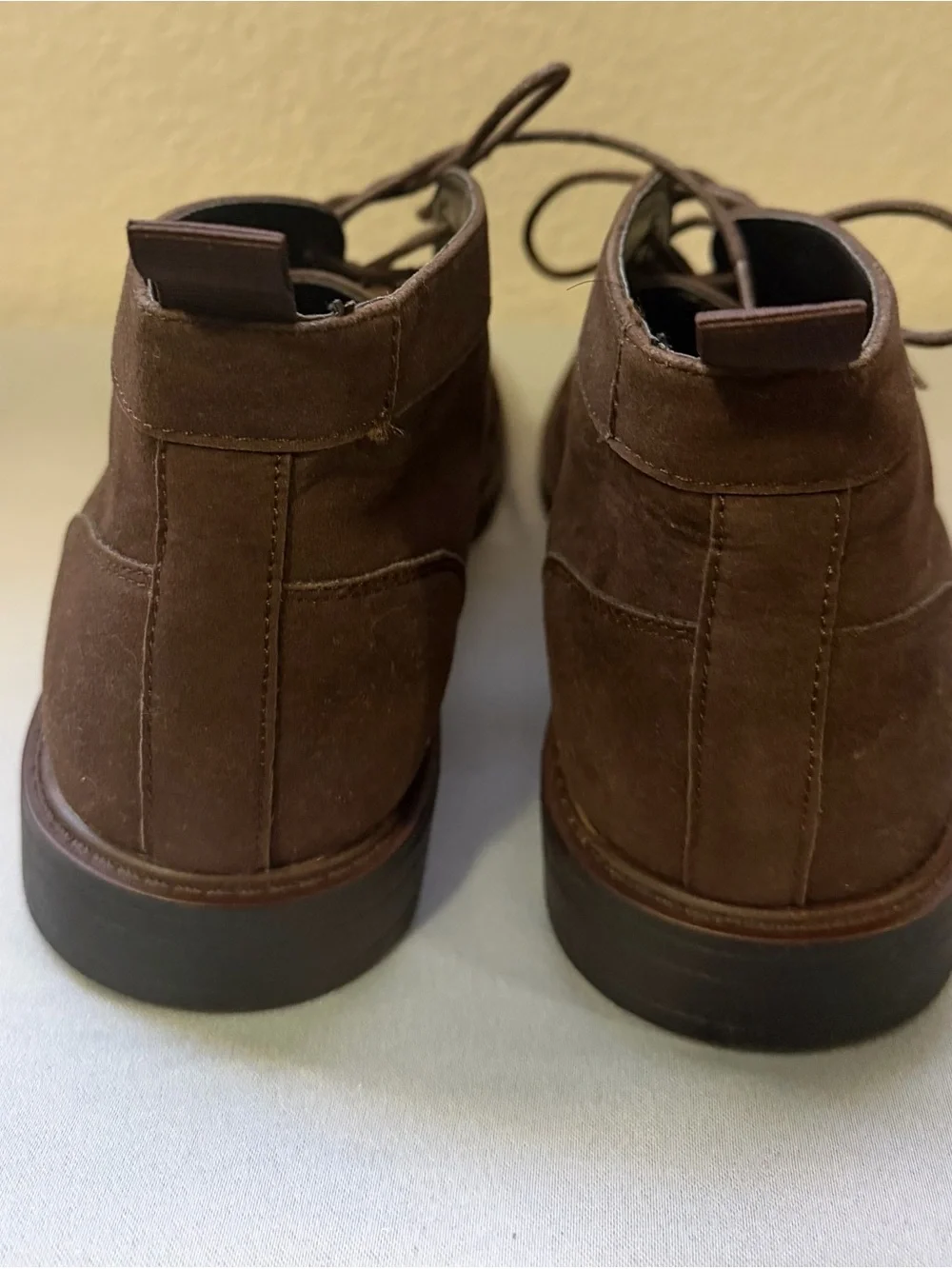 Alfani Brown Suede Chukka Boots